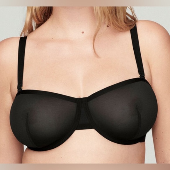 CUUP The Mesh Balconette Bra - Picture 2 of 3